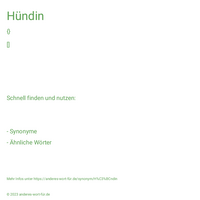 Hündin