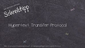 Anderes Wort für Hypertext Transfer Protocol - Synonyme für Hypertext Transfer Protocol