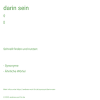 darin sein