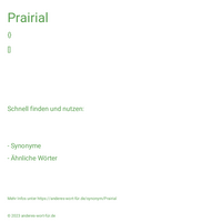 Prairial