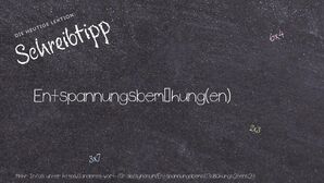 Anderes Wort für Entspannungsbemühung(en) - Synonyme für Entspannungsbemühung(en)