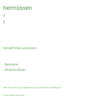 hermüssen