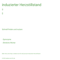 induzierter Herzstillstand