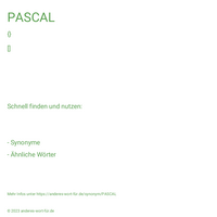 PASCAL