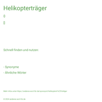 Helikopterträger