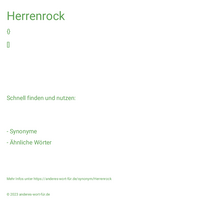 Herrenrock