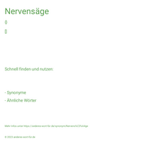 Nervensäge