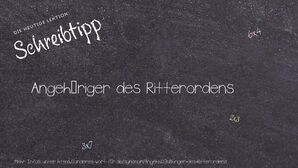 Anderes Wort für Angehöriger des Ritterordens - Synonyme für Angehöriger des Ritterordens