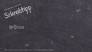 Anderes Wort für Brüssel - Synonyme für Brüssel