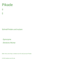 Pikade