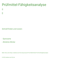 Prüfmittel-Fähigkeitsanalyse