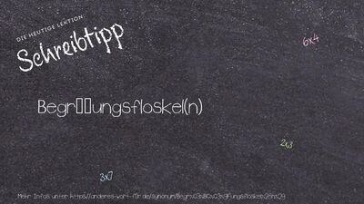 Schreibtipp Begrüßungsfloskel(n)