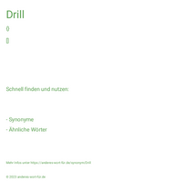 Drill