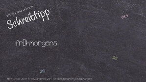 Anderes Wort für frühmorgens - Synonyme für frühmorgens