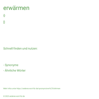 erwärmen