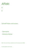 Affekt