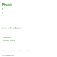 Pferch