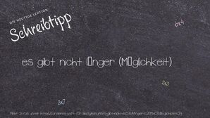 Anderes Wort für es gibt nicht länger (Möglichkeit) - Synonyme für es gibt nicht länger (Möglichkeit)