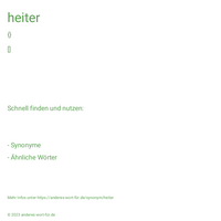 heiter