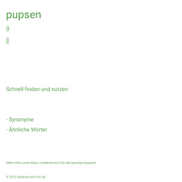 pupsen