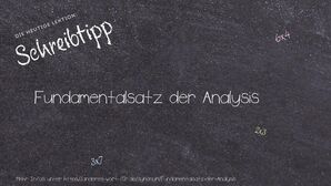Anderes Wort für Fundamentalsatz der Analysis - Synonyme für Fundamentalsatz der Analysis