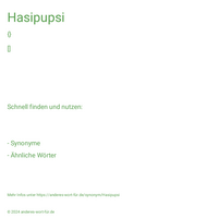 Hasipupsi