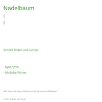 Nadelbaum