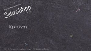 Anderes Wort für Rippchen - Synonyme für Rippchen