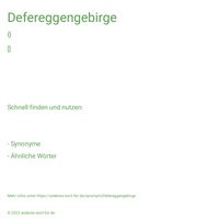 Defereggengebirge