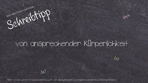 Anderes Wort für von ansprechender Körperlichkeit - Synonyme für von ansprechender Körperlichkeit