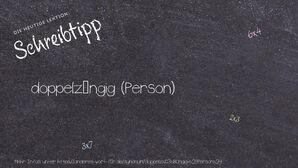 Anderes Wort für doppelzüngig (Person) - Synonyme für doppelzüngig (Person)