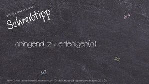 Anderes Wort für dringend zu erledigen(d) - Synonyme für dringend zu erledigen(d)