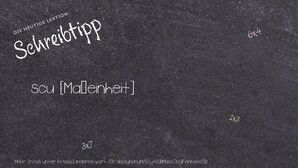 Anderes Wort für scu [Maßeinheit] - Synonyme für scu [Maßeinheit]