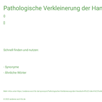 Pathologische Verkleinerung der Handschrift, die häufig zum Zeilenende hin auftritt