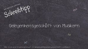 Anderes Wort für Gelegenheitsgeschäft von Musikern - Synonyme für Gelegenheitsgeschäft von Musikern