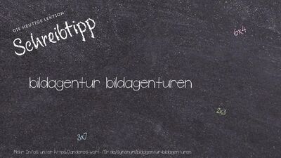 Schreibtipp bildagentur bildagenturen